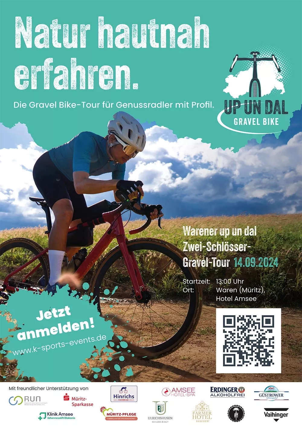 UP UN DAL Gravel Bike - das Event von K Sports & Events